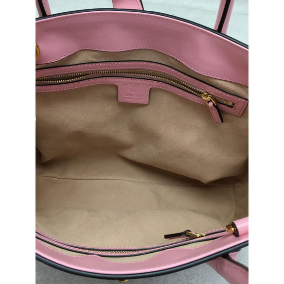 Gucci Leather Medium Tote Bag - Picture 6 of 6